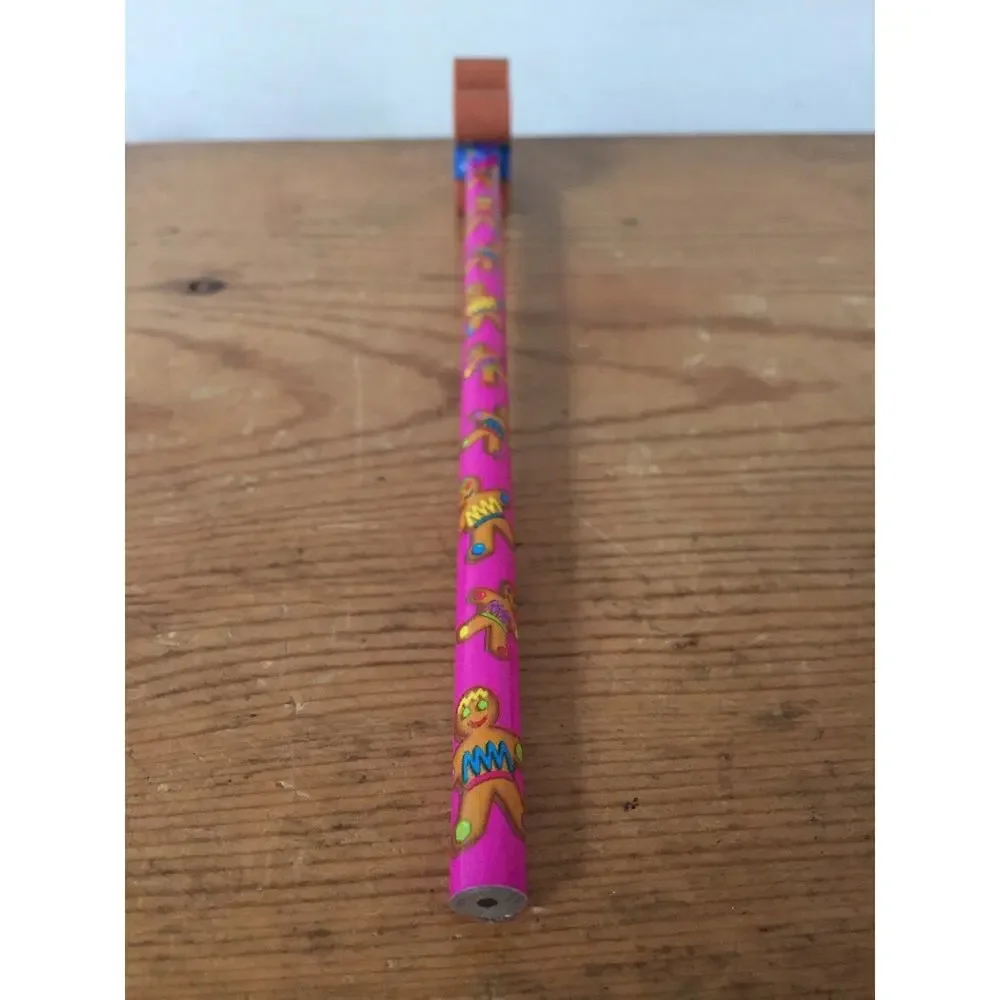 Mixed Lot 5 Vtg #2 Pencils Lisa Frank Designs US Supreme Court Festive Erasers